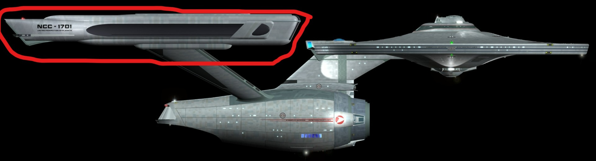 warp gondoly USS Enterprise (NCC-1701) refit
